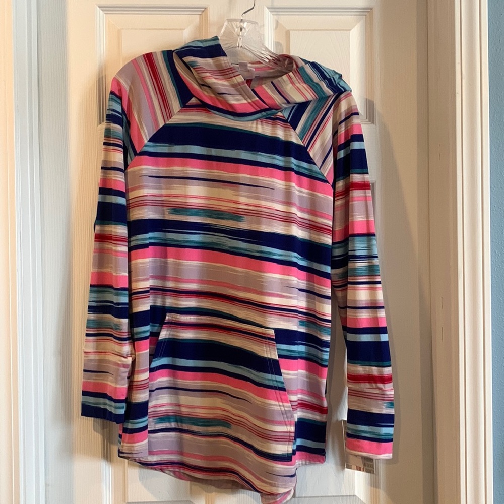 Striped Lularoe Amber Hoodie